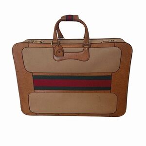 Authentic Gucci Vintage Web Suitcase